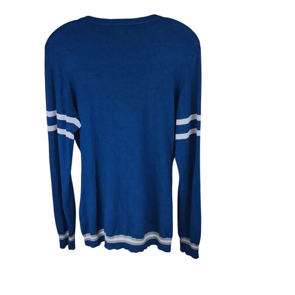 Harry Potter Blue Ravenclaw Button Up Cardigan Sweater size L - Picture 2 of 3